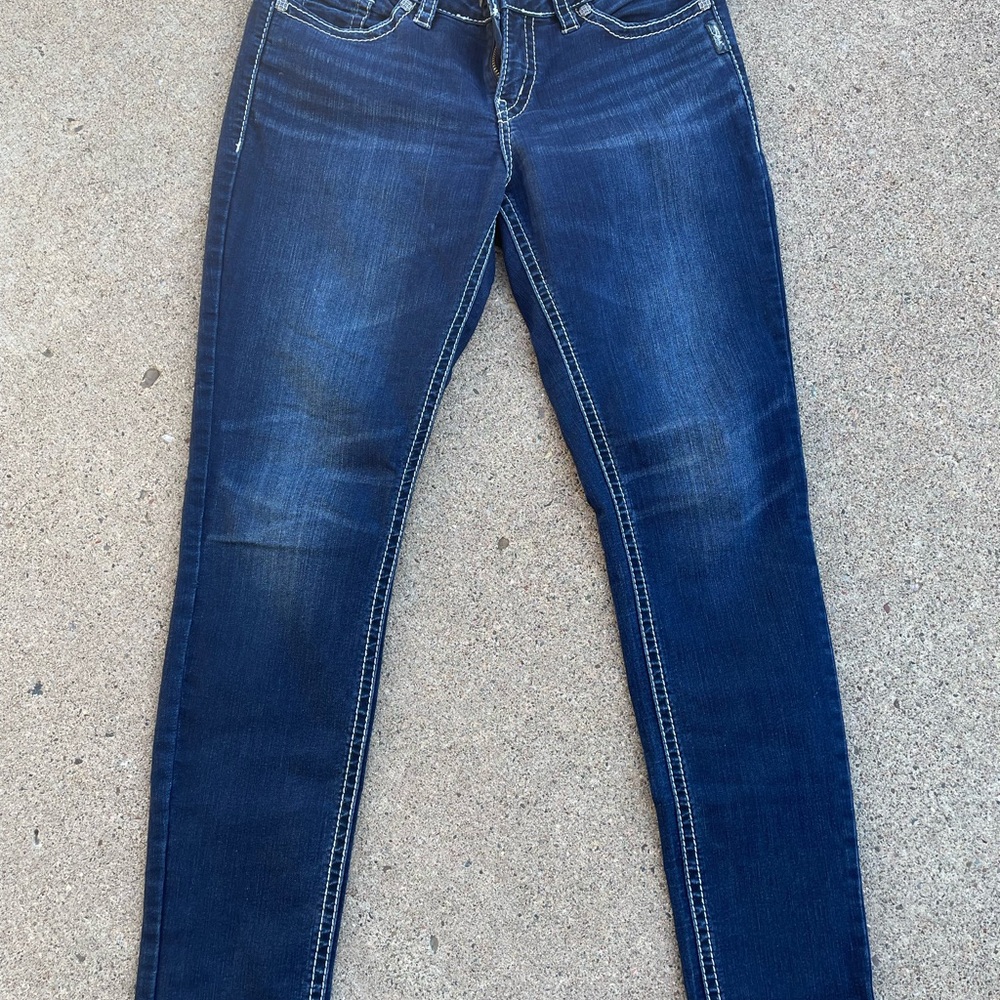 Suki Silver Jeans